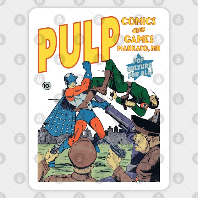 Courageous PULP Magnet by PULP Comics and Games